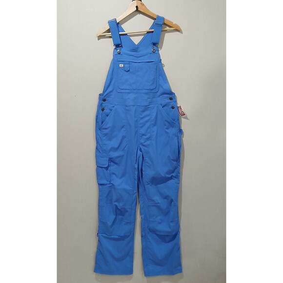 DULUTH TRADING Heirloom Gardening Bib Overalls Small 29 Blue NWT Ripstop - Picture 15 of 15